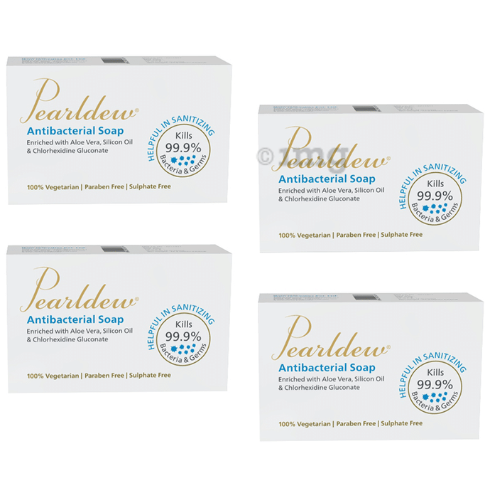 Pearldew Antibacterial Soap (75gm Each)