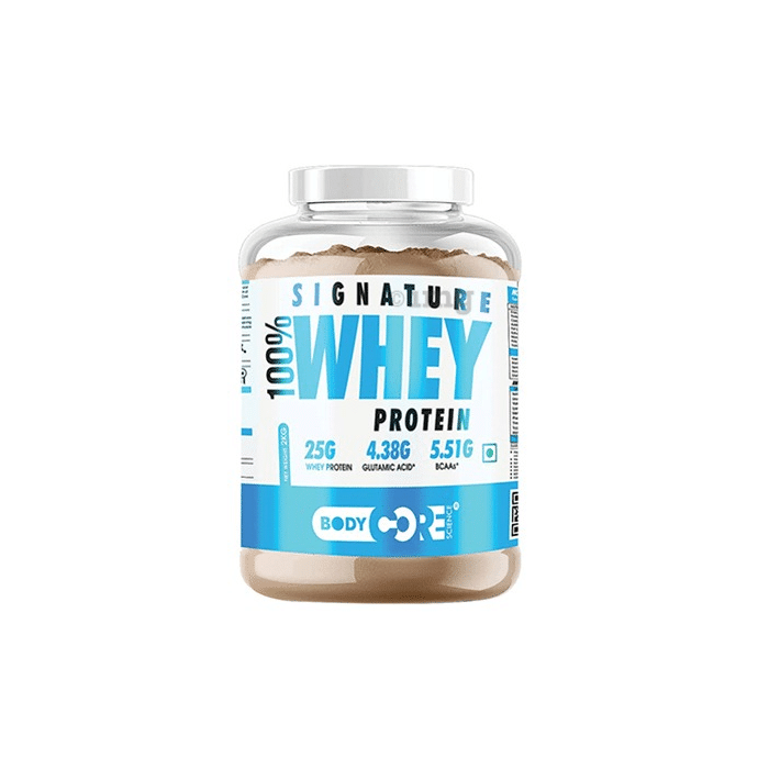 Body Core Science Signature 100% Whey Protein Powder Chocolate Fudge