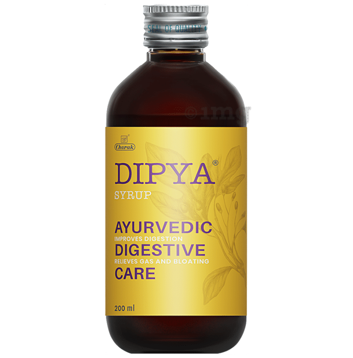 Dipya Ayurvedic Digestive Care Syrup | Helps Relieve Indigestion, Bloating & Gas | For Liver Care