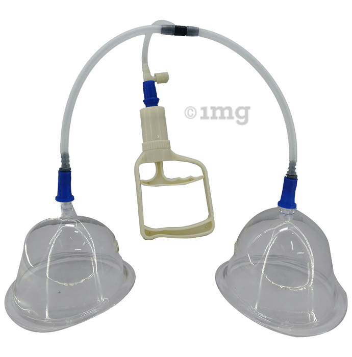Bos Medicare Surgical Bos Medicare SurgicaBreast Enlargment Pump Double Cup Set with White Pump