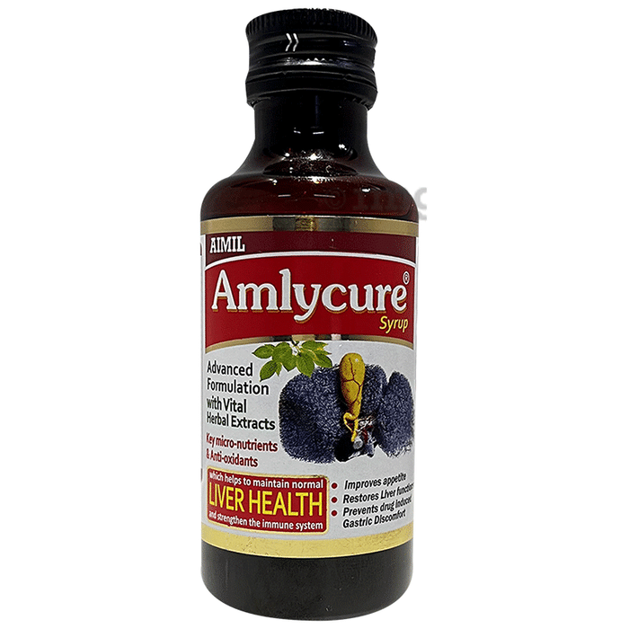 Aimil Amlycure Syrup | Liver Health Protector | Metabolism Booster