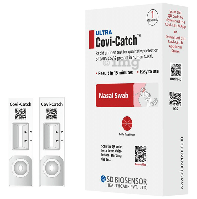 SD Biosensor Ultra Covi-Catch Self Test Kit