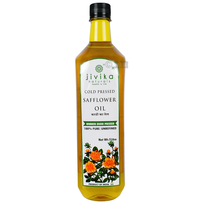 Jivika Naturals Cold Pressed Safflower Oil
