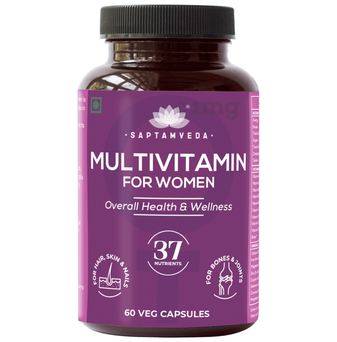 Saptamveda Multivitamin for Women Veg Capsule