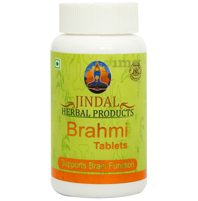 Jindal Herbal Brahmi Tablets (60 Each) Buy 2 Get 1 Free