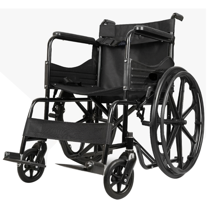 Igiene Affordable & Simple Manual Wheelchair Black