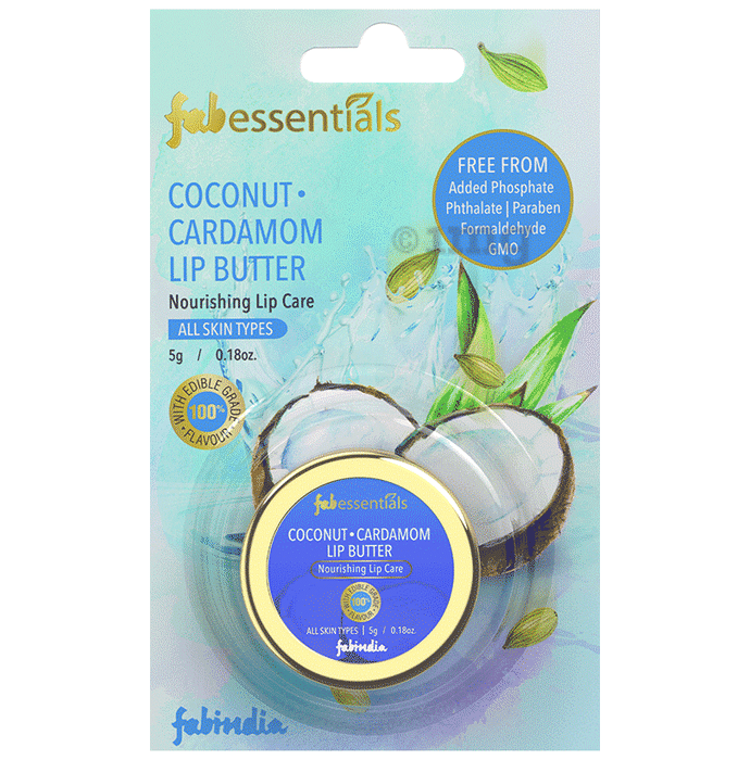 Fabessentials Coconut & Cardamom Lip Butter