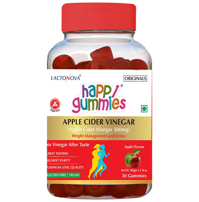 Lactonova Happi Gummies Apple Cider Vinegar | Flavour | Apple Gluten Free