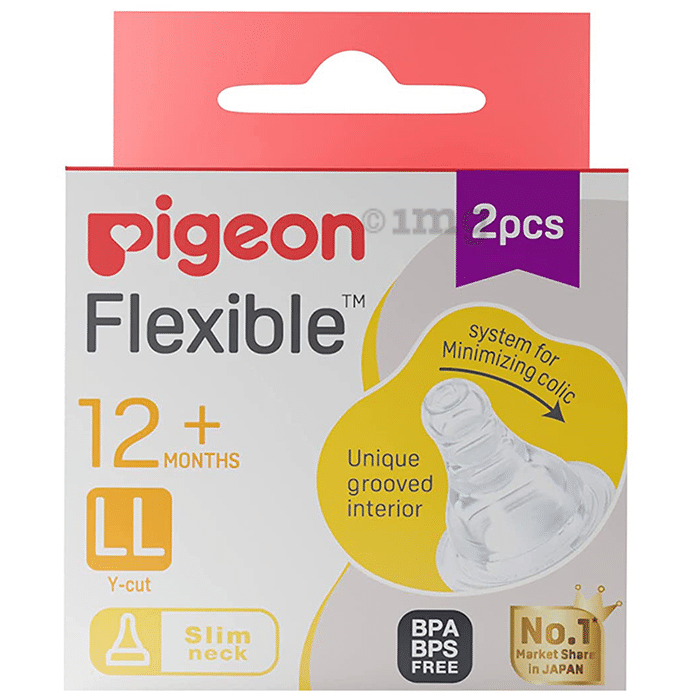 Pigeon Flexible Nipple Y-Cut 12+ Months LL