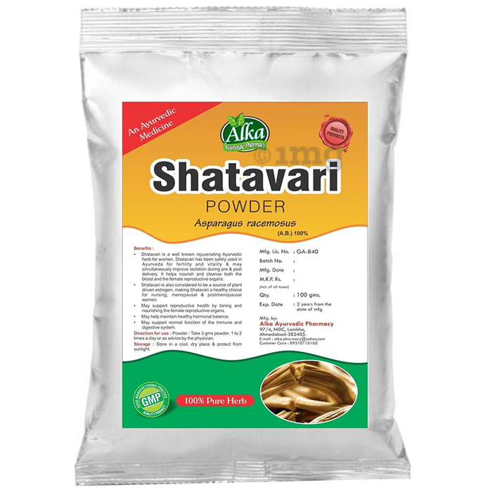 Alka Ayurvedic Pharmacy Shatavari Powder