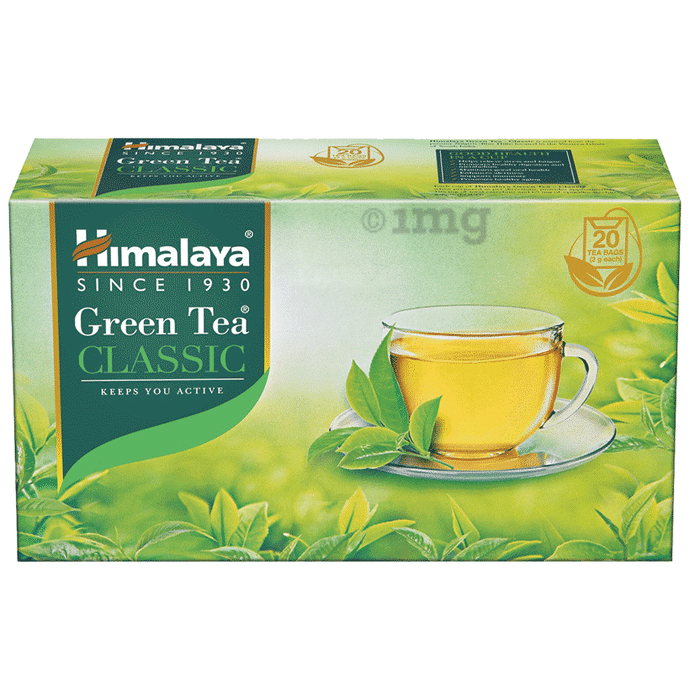 Himalaya Wellness Himalaya Green Tea Classic|Supports Immunity and Healthy Aging (2gm Each) Classic with Cup Free