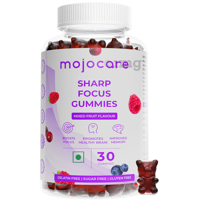 Mojocare Sharp Focus Gummies Mixed Fruit
