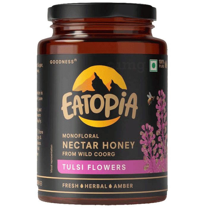 Eatopia Monofloral Nectar Honey Tulsi Flowers