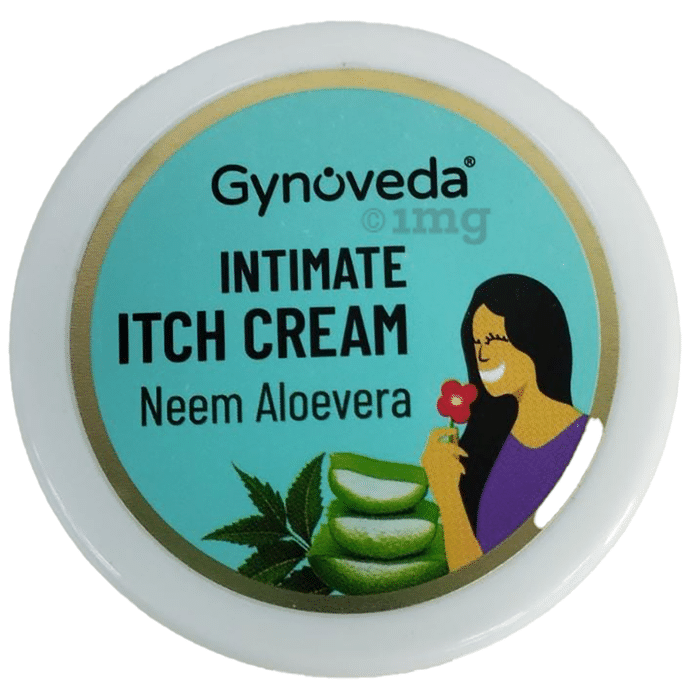 Gynoveda Intimate Itch Cream Neem Aloe Vera