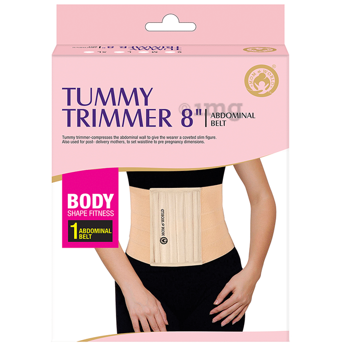Mom & World Tummy Trimmer 8" Abdominal Belt Small