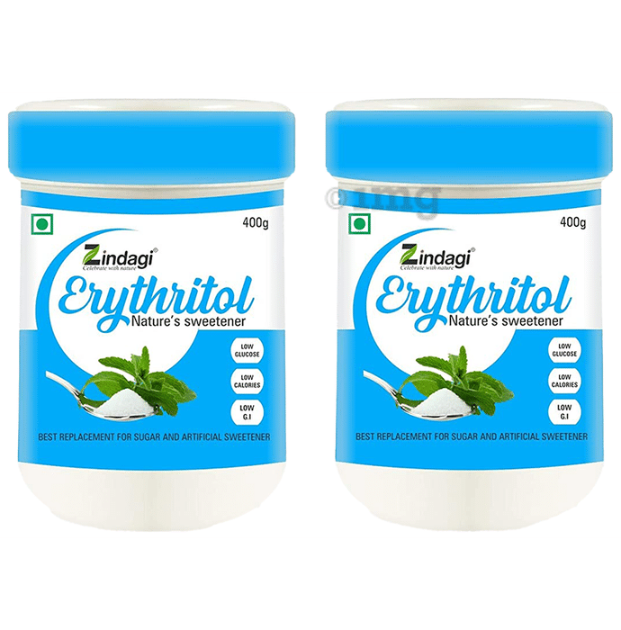Zindagi Erythritol Natura's Sweetener (400gm Each)