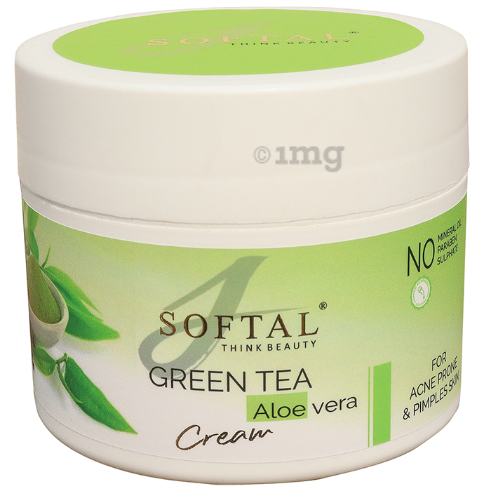 Softal Green Tea Aloevera Cream