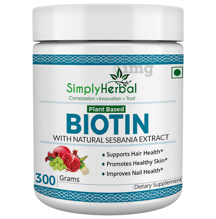 Simply Herbal Plant Based Biotin