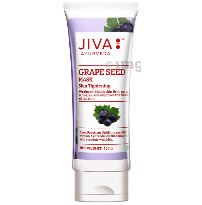 Jiva Ayurveda Grape Seed Mask Skin Tightening (100gm Each)