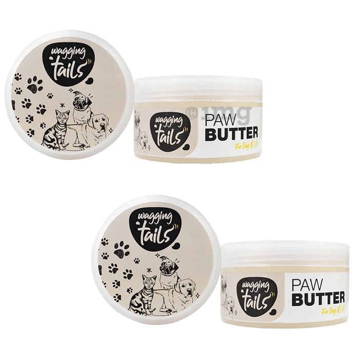 Wagging Tails Paw Butter for Dogs & Cats (50gm Each)