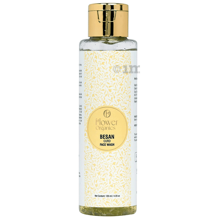 Flower Organics Besan Curd Face Wash