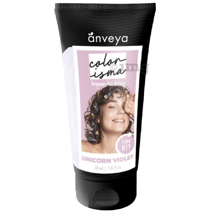 Anveya Colorisma 1 Day Temporary Hair Color (30ml Each) Unicorn Violet