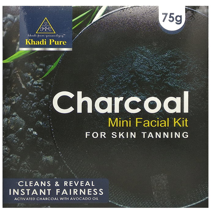 Khadi Pure Charcoal Mini Facial Kit