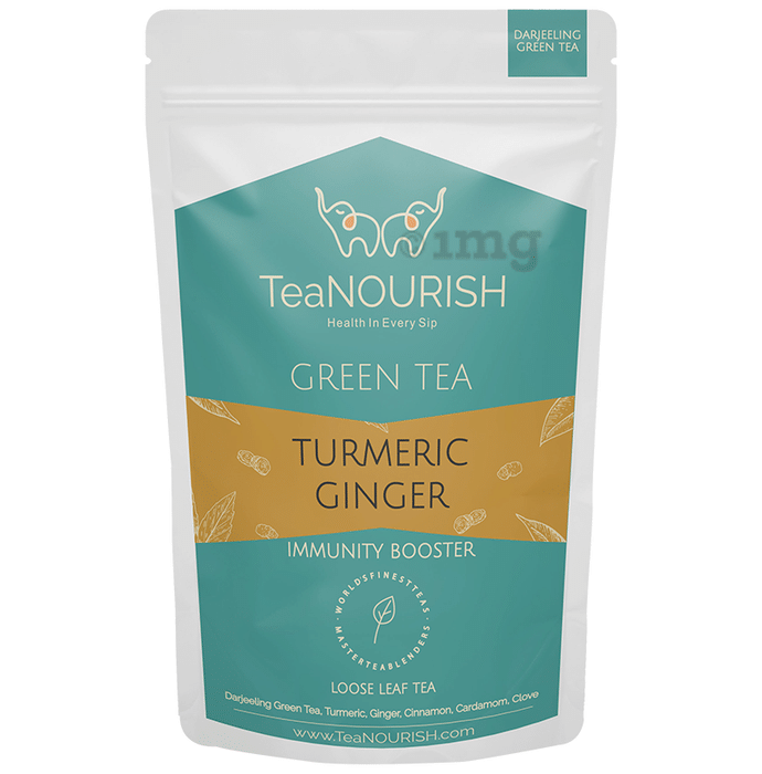 TeaNourish Green Tea Turmeric Ginger