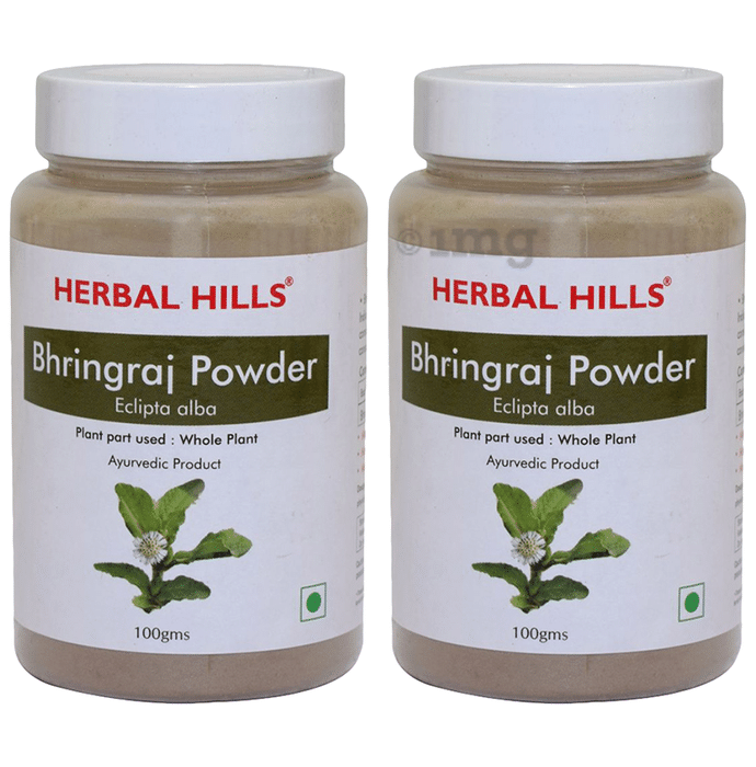 Herbal Hills Bhringraj Powder Pack of 2