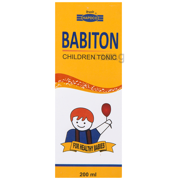 Hapdco Babiton Children Tonic Buy bottle of 200.0 ml Tonic at best