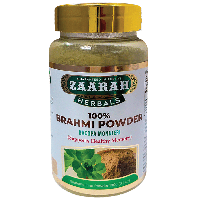 Zaarah Herbals 100% Brahmi Powder