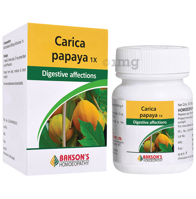 Bakson's Homeopathy Carica Papaya 1X