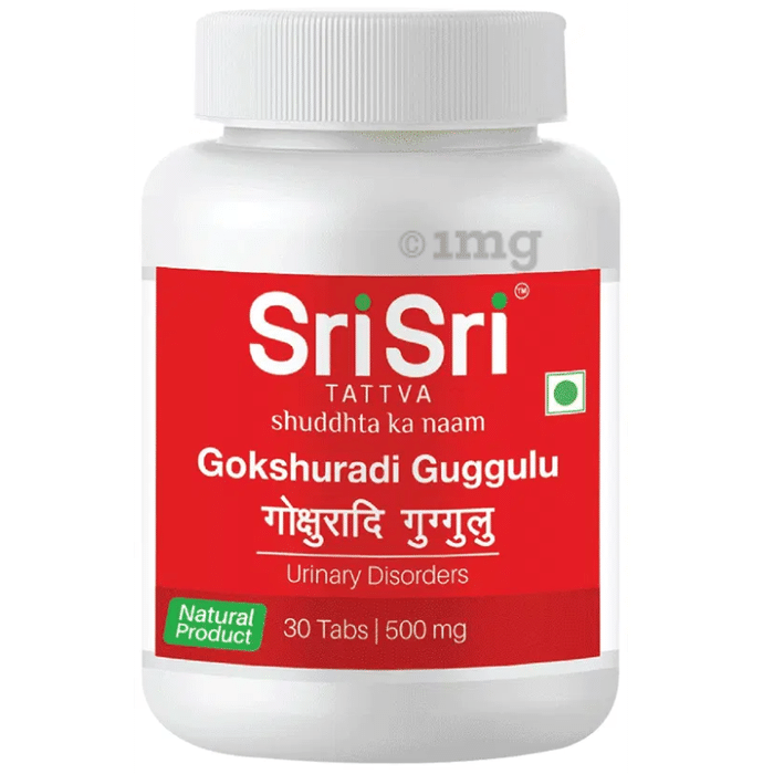Sri Sri Tattva Gokshuradi Guggulu 500mg Tablet