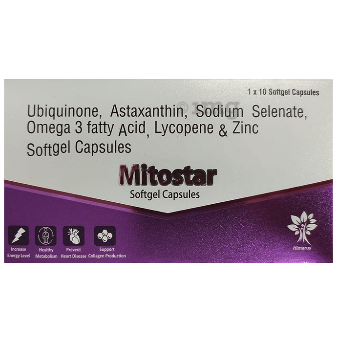 Mitostar Soft Gelatin Capsule