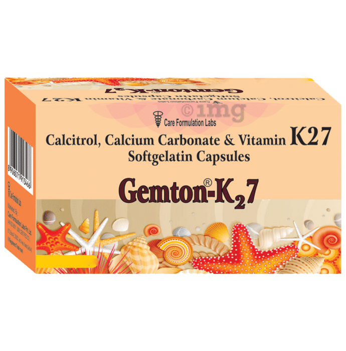 Gemton-K2 7 Soft Gelatin Capsule