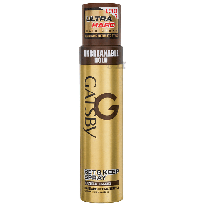 Gatsby Set & Keep Hair Spray Ultra Hard