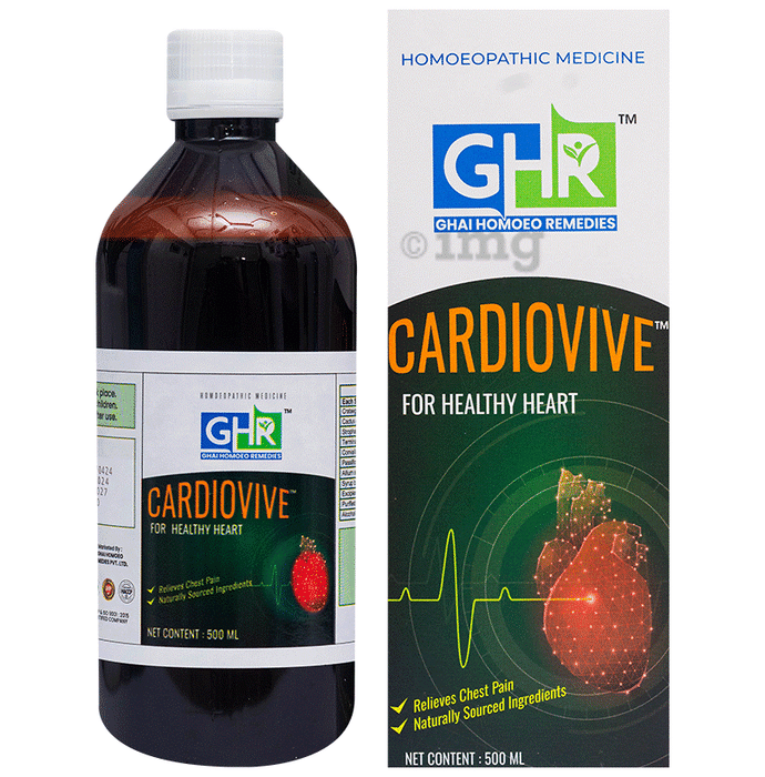 Ghai Homoeo Remedies Cardiovive Syrup