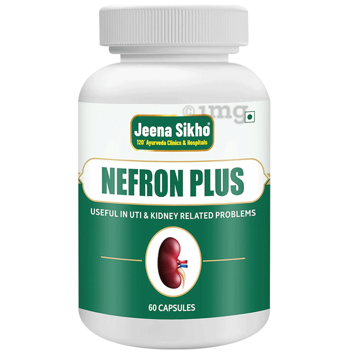 Jeena Sikho Nephron Plus | Kidney Care | Herbal Kidney Wellness Capsule