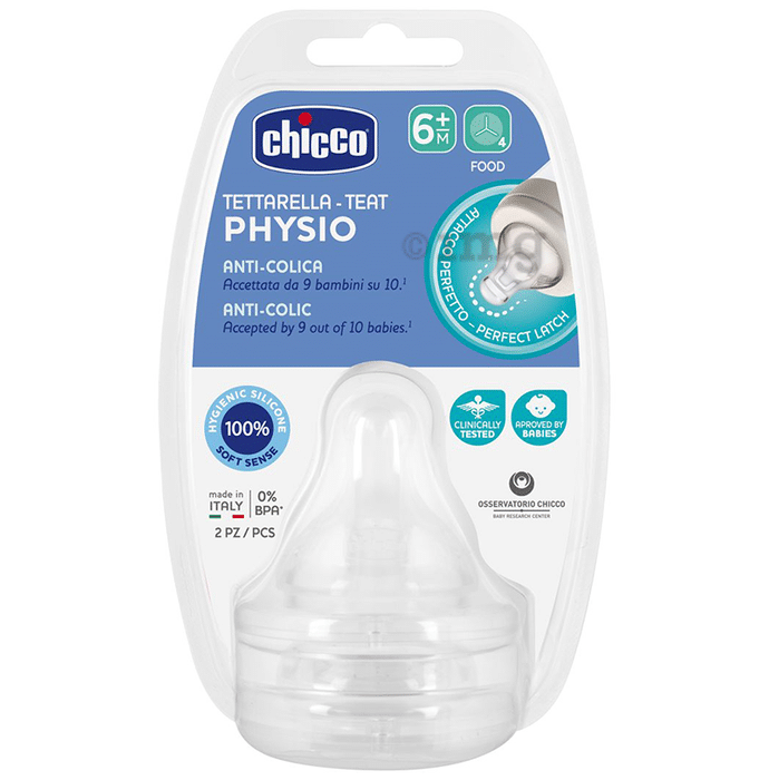 Chicco Teat Perfect 5 for Babies 6M+ 6m+
