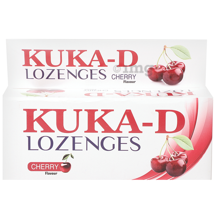 Multani Kuka-D Cough Lozenges(6 Each) Cherry