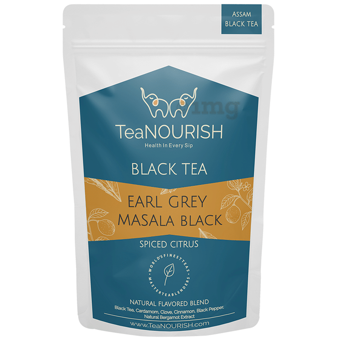 TeaNourish Black Tea Earl Grey Masala