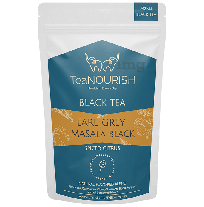 TeaNourish Black Tea Earl Grey Masala