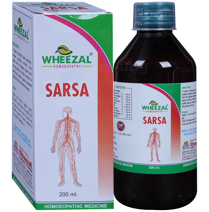 Wheezal Sarsa Syrup