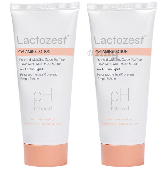 Lactozest PH Balanced Calamine Lotion (100ml Each)