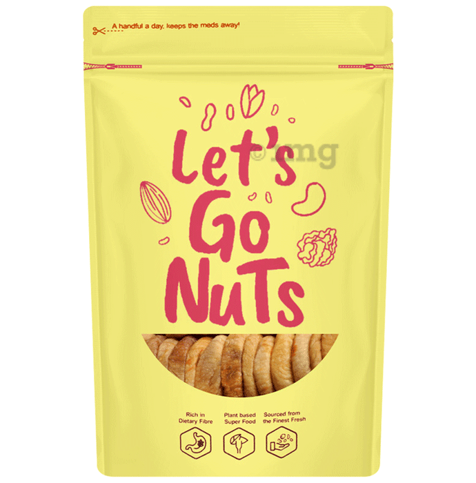 Let's Go Nuts Dried Figs (200gm Each)