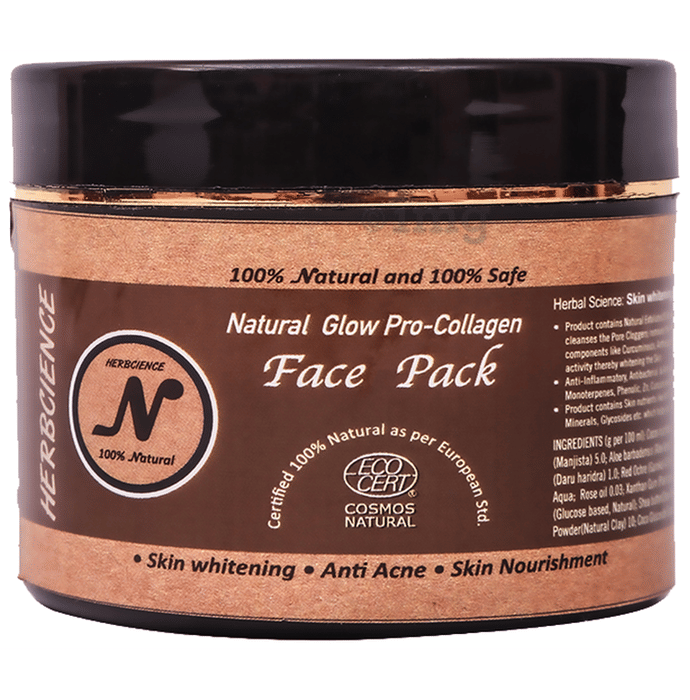Herbcience Natural Glow ProCollagen Face Pack Buy jar of 100.0 gm