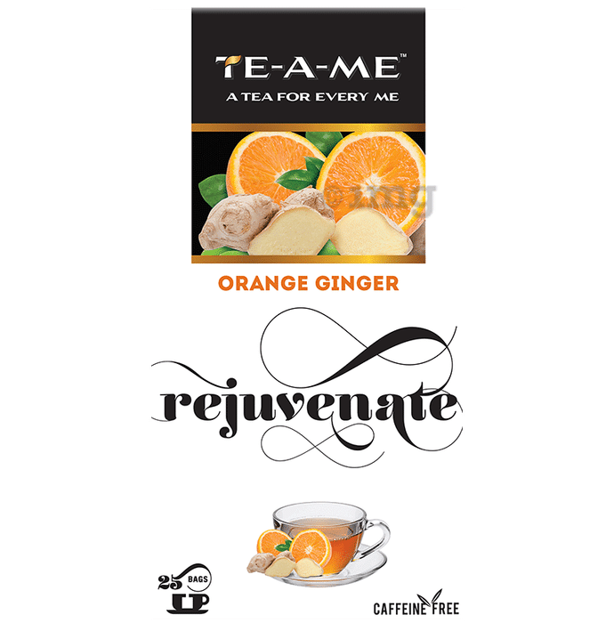 TE-A-ME Orange Ginger Infusion Bag (2gm Each)