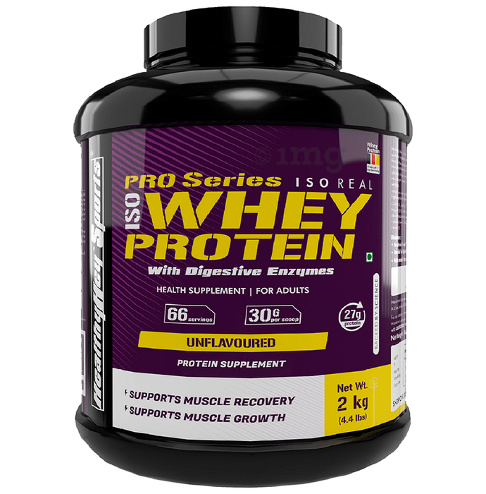 HealthyHey Sports ISO Whey Protein Unflavoured