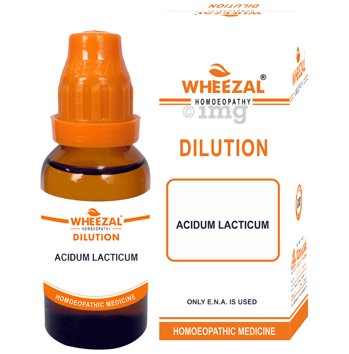Wheezal Acidum Lacticum Dilution 10M