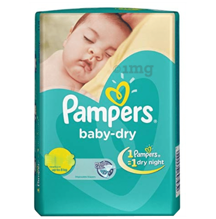 Buy Pampers BabyDry Pants Large  8 Pieces Online at TotsCart